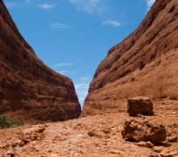 Landscape at Kata Tjuta Olgas